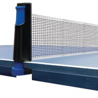 Retractable Plastic Table Tennis Net & Post Set